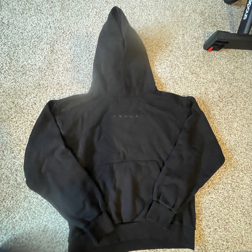 Tesla Diner Cybertruck Exclusive Mens Hoodie Sweatshirt Medium